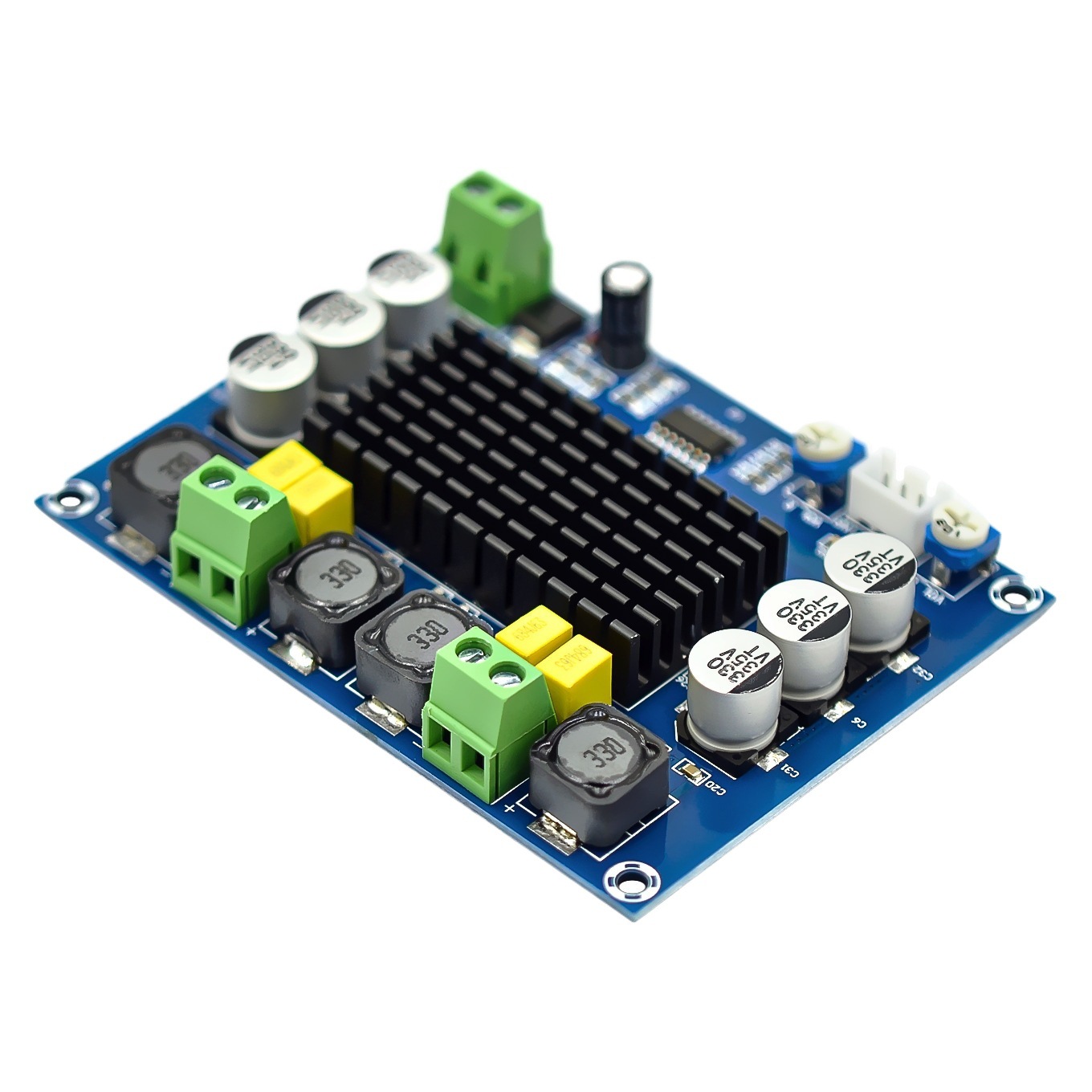 Mayorista XH-M543 amplificador de potencia digital de alta potencia módulo de amplificación de audio de dos canales de clase D 2 * 120W