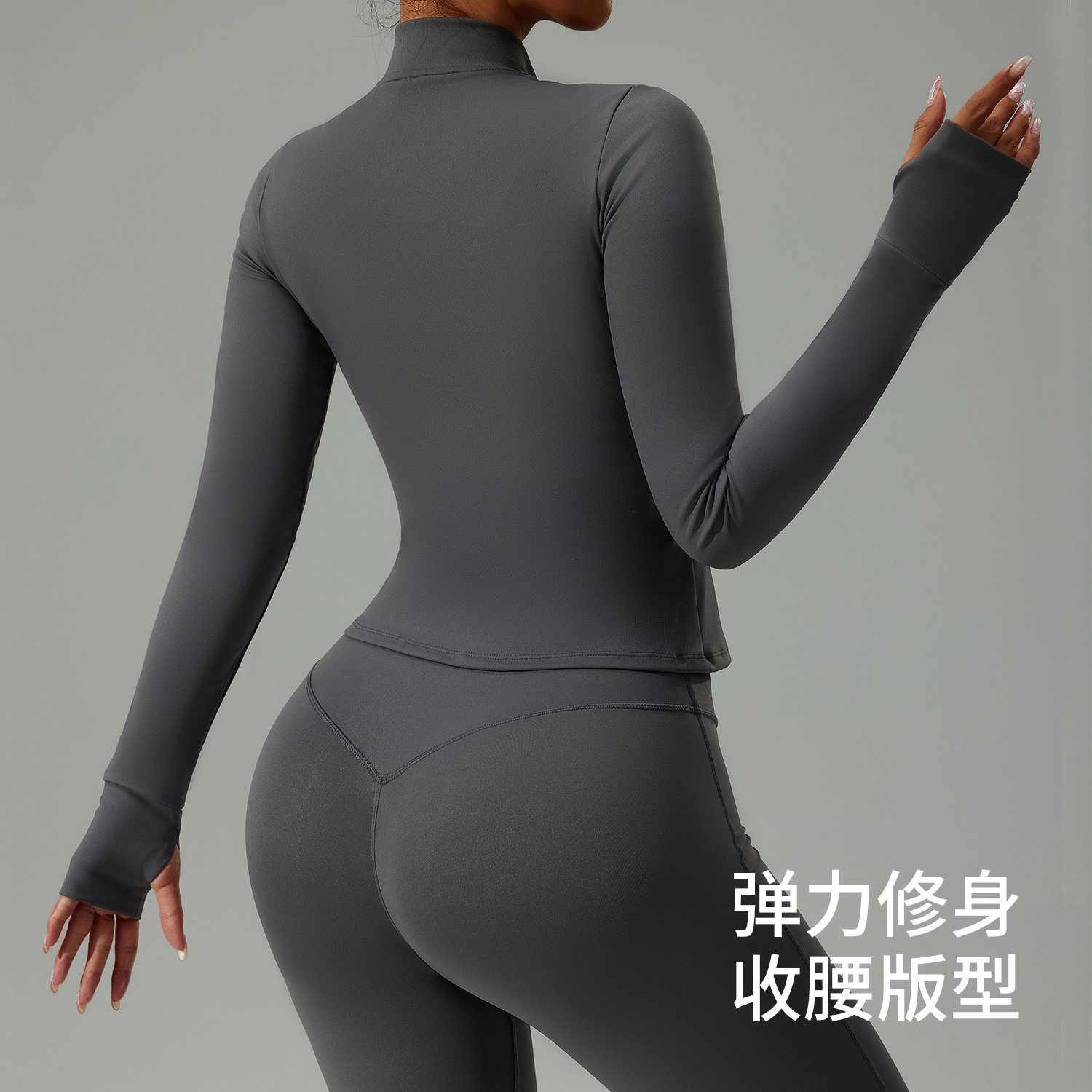 ルル ジップアップ タイトフィット 長袖 ヨガウェア レディース ランニング フィットネスウェア ジャケット クラウドのような通気性 スポーツトップ ジャケット