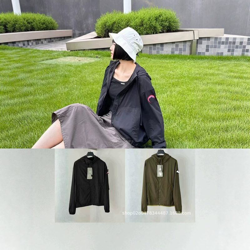High-end Cana GooJIA lightweight hooded quick-dry windbreaker jacket