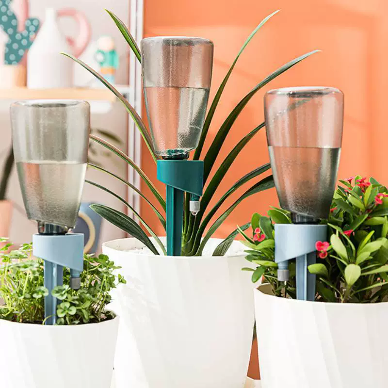 Домашнее выращивание цветов для деловых поездок Автоматический ленивый полив полив