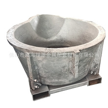 新設計鋁水斗 大容量鋁水盆鋁水收集容器搓灰機炒灰鋁水斗
