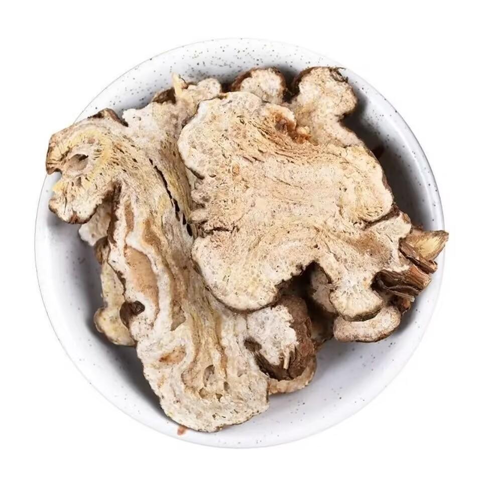 White Atractylodes Rhizome Slices Bai Zhu 500g Dried Herb for Tea and Decoction specifications