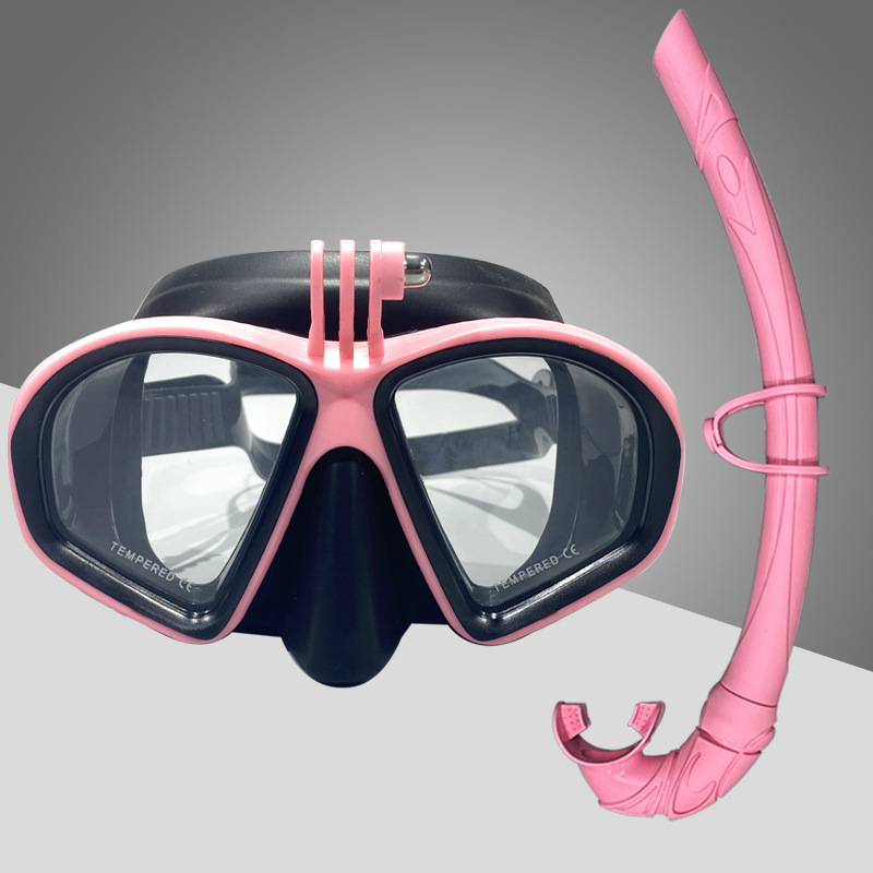 Snorkel Sanbao traje completo seco gafas de buceo equipo tubo de respiración traje anti-niebla HD gafas traje de buceo
