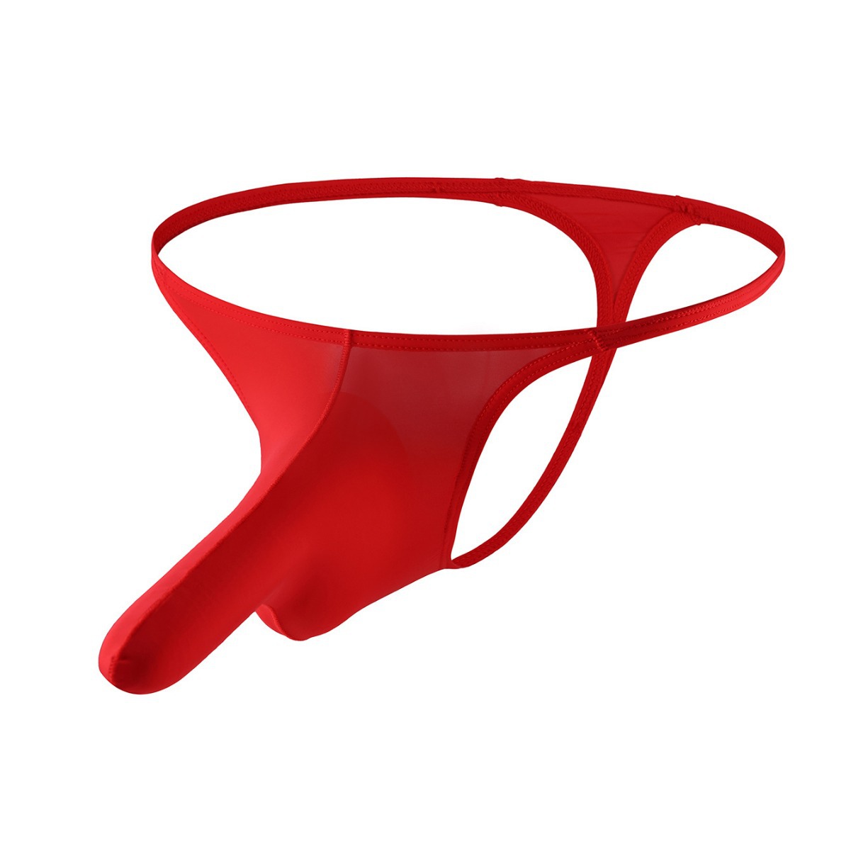 Men's Underwear Ice Silk Elephant Nose Sexy Breathable Men's Thongs