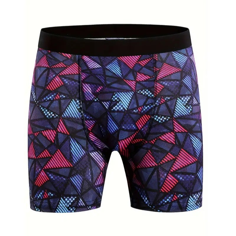 Bragas de cintura elástica de serie divertida transfronteriza 3D impresión digital pantalones cortos de playa para hombres fábrica al por mayor MP01