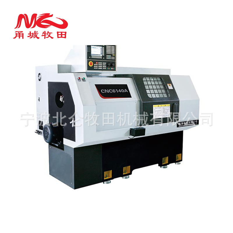 浙江宁波CNC6140A平床身硬轨数控车床中置丝杆双三硬轨无尾座
