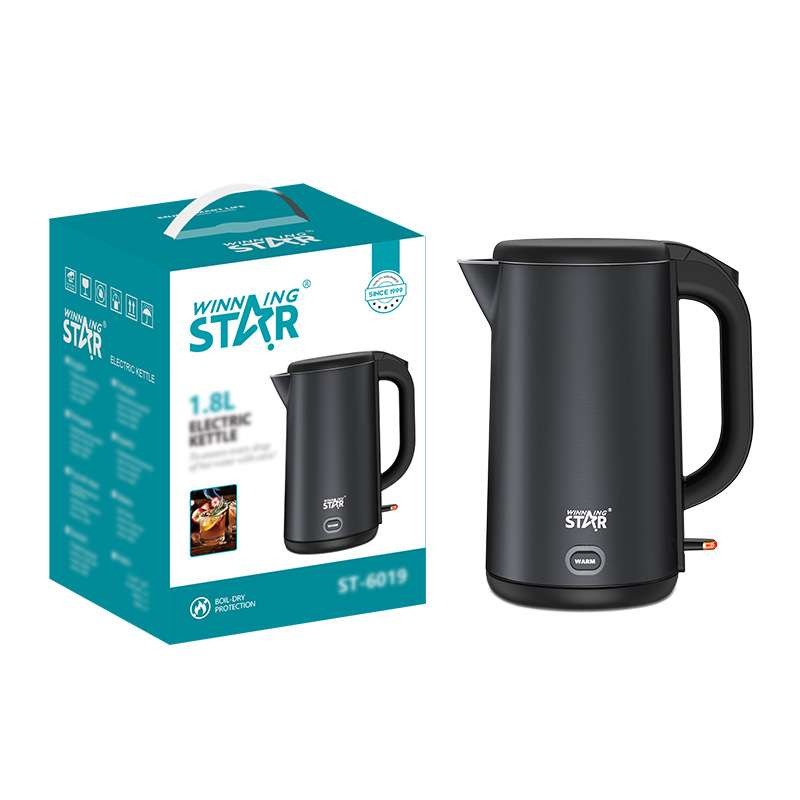 Ganador de la estrella transfronteriza dedicada fuente de alimentación Hervidor de agua fuera de África Oriente Medio en stock electrodomésticos pequeños