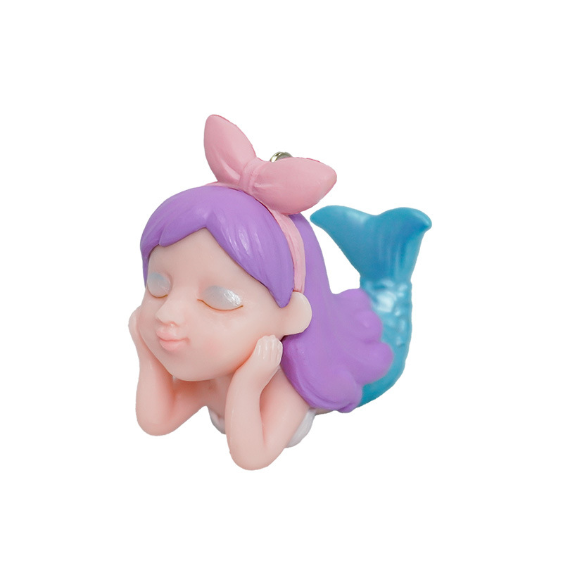 Pajarita de PVC sumergido sirena micro paisaje bonsai decoración de paisajismo conjunto de acuario marino al por mayor