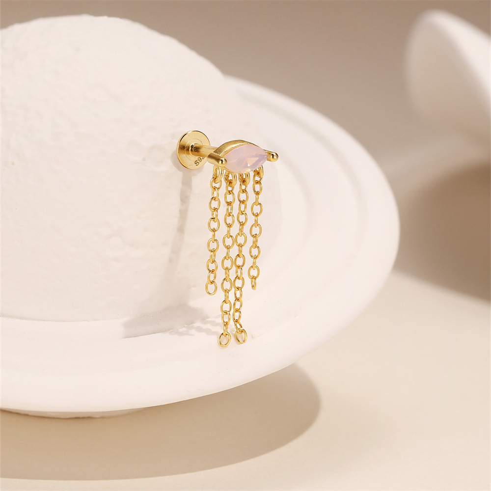 1g Weight Zircon Inlay Material Ear Studs Classification Ear Cartilage Rings & Studs Piercing Type 1 Piece Quantity Daily Occasion 925 Sterling Silver Material Geometric Pattern All Seasons Season Unisex Gender Elegant, Simple Style Style 1 Piece Ear Cartilage Rings & Studs Elegant Simple Style Geometric 925 Sterling Silver Zircon Ear Cartilage Rings & Studs 30