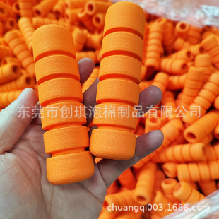 EVA Handle Casing Orange Comfortable Foam Handle Cover Waterproof Anti-slip Fishing Rod Sponge Grip Custom Manufacturer