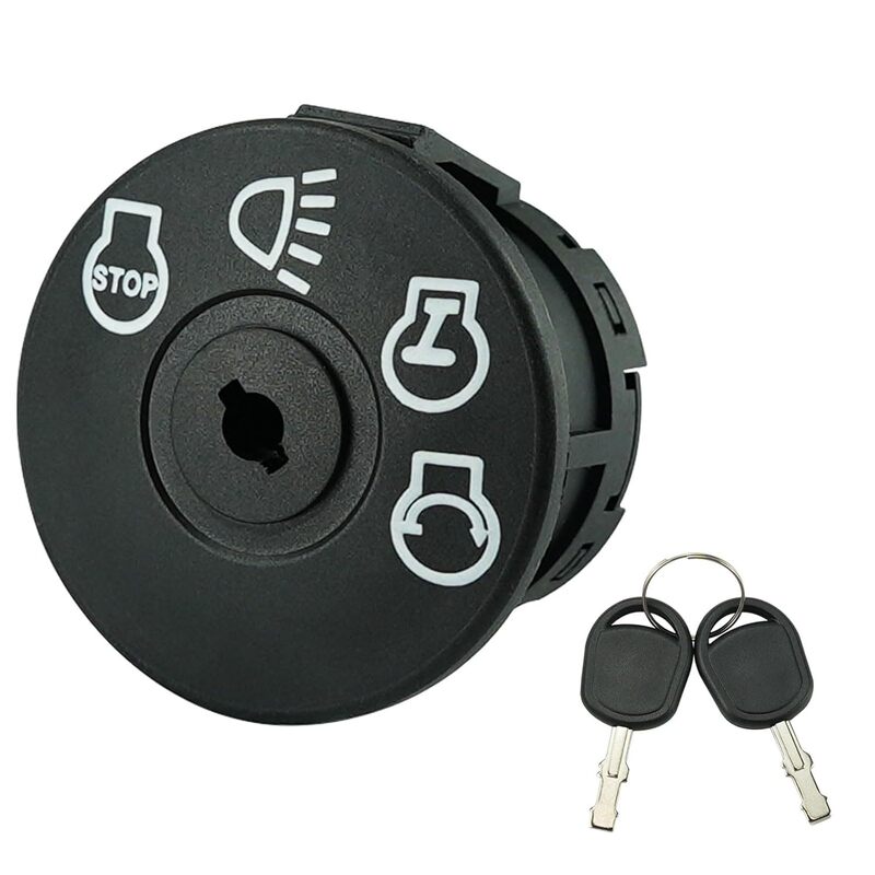 Manufacturer Supplies Ignition Switch, Agricultural Vehicle Ignition Lock Switch, Black Knob Switch, Harvester Ignition Key
