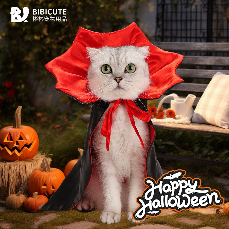 Новый костюм для животных на Хэллоуин, забавный и необычный рождественский плащ, костюм для кошек, одежда для щенков.
