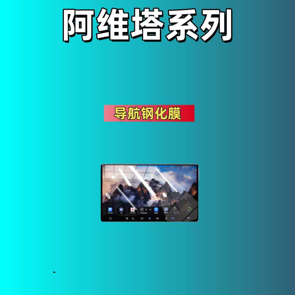 Suitable for 25-26 Models of Avita 06/07/11/12 Screen Tempered Film, Central Control Film, Accessories, Interior Supplies