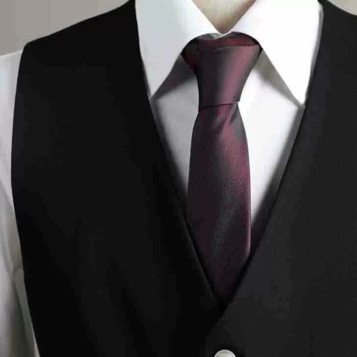 领带男正装商务蓝色黑色潮免打结拉链式懒人上班衬衫西装领带领结