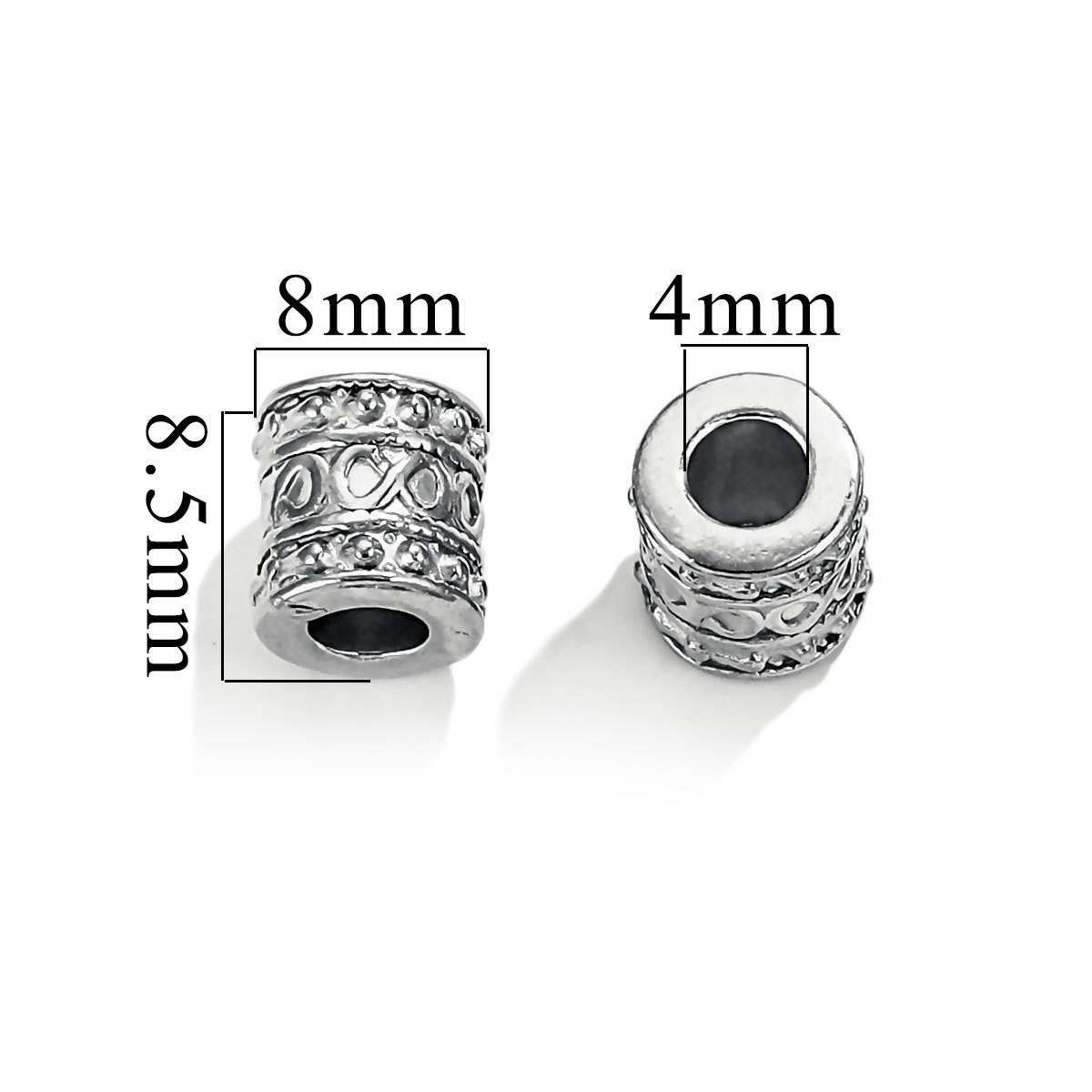 Accesorios de cuentas de acero inoxidable de fundición con retención de color, cuentas de cabeza de Buda, proverbios de seis caracteres, cuentas sueltas, accesorios de joyería hechos a mano de bricolaje