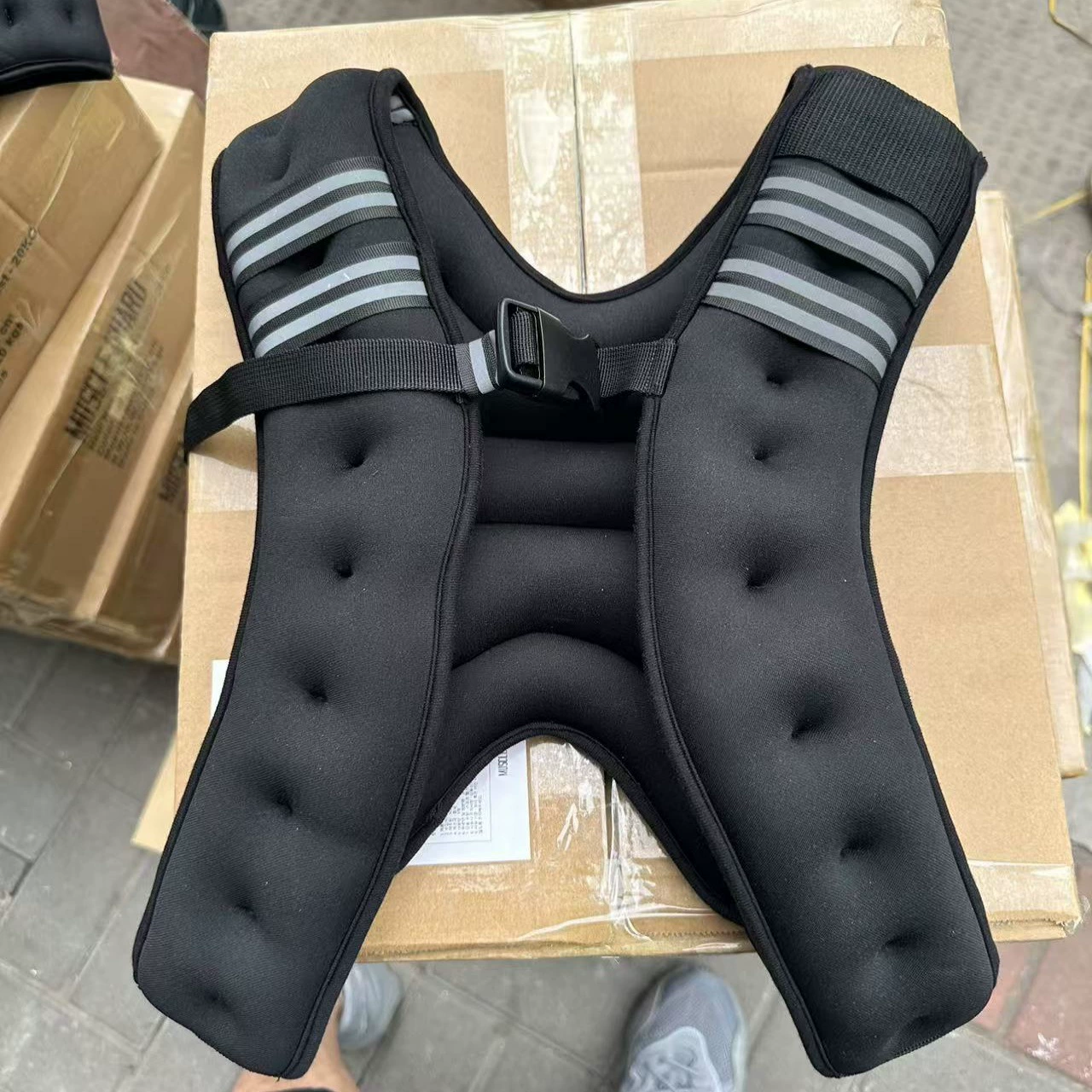Vest for gym, American style, for running