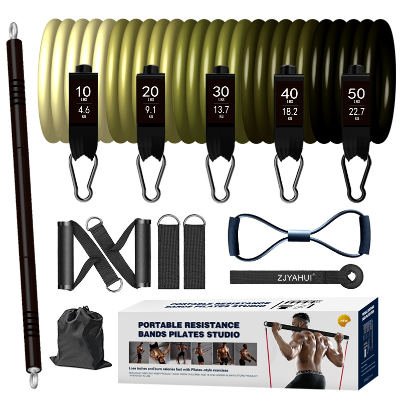 Yoga Bodhi Set 11 Piece Set Latex Fitness Rope Set TPE Yoga Home Rally Belt