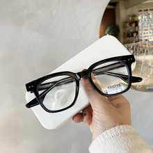 2022新款小方框防蓝光近视眼镜女韩版潮眼镜框网红板材插芯脚镜架