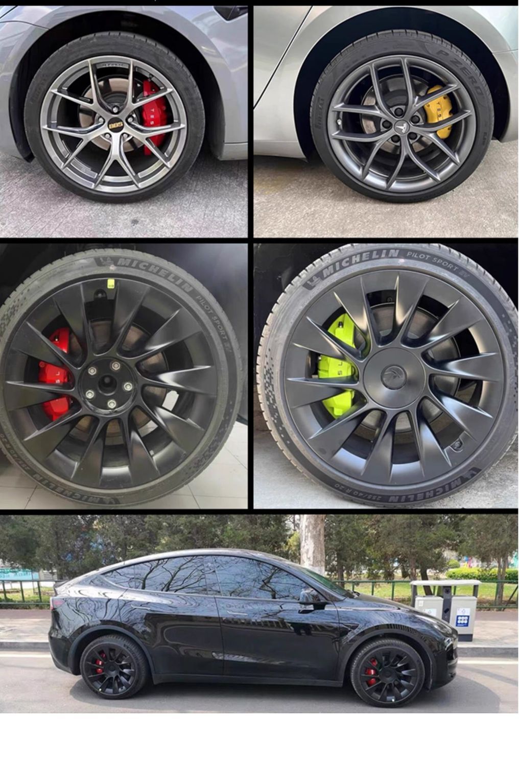 Suitable for Zeekr 001/007/009/7X/Mix Special Aluminum Alloy Brake Caliper Cover and Wheel Hub Modification Parts