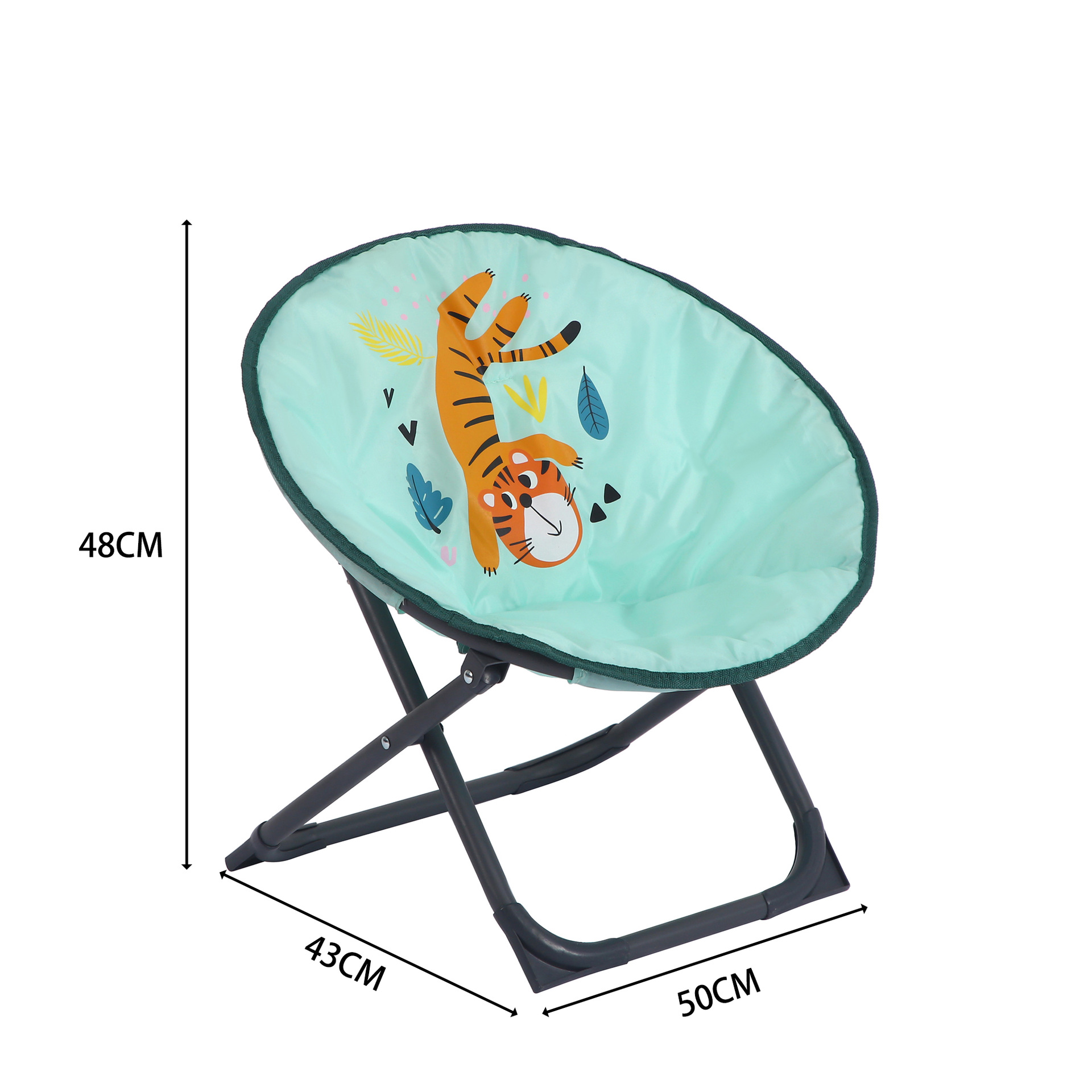 Silla de luna para niños silla de sol silla plegable de dibujos animados para bebés silla plegable al aire libre silla de camping