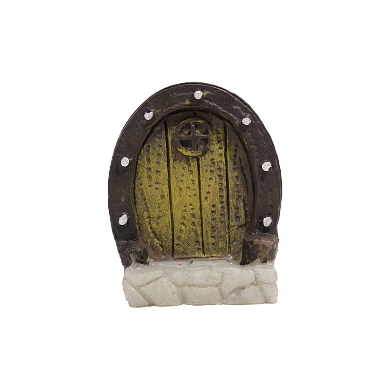 跨境严选精灵门木门PVC材料苔藓微景观造景摆件素材diy3D模型迷你|undefined