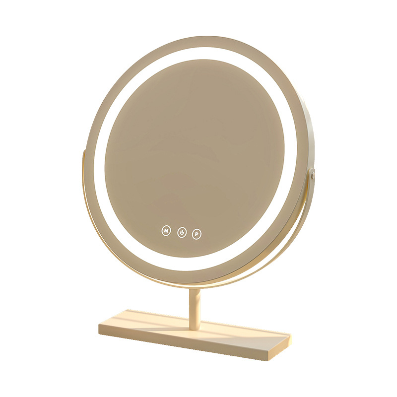 Espejo de vestir Espejo de escritorio Espejo de maquillaje Espejo de maquillaje Espejo de maquillaje del dormitorio principal Espejo de maquillaje LED con lámpara