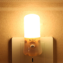 新3W按钮LED柱子开关小夜灯 壁灯（6个灯珠)530/箱外贸不内销