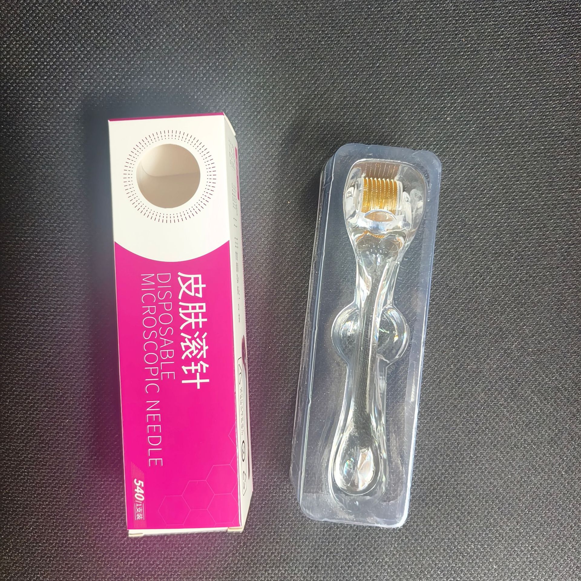 Ticari Best Seller 540 Yeşil Micro İğne Dermaroller Micro İğne Güzellik Micro İğne Bakımı Aqua Light Dermaroller Çapraz Sınır E-Ticaret Amazon