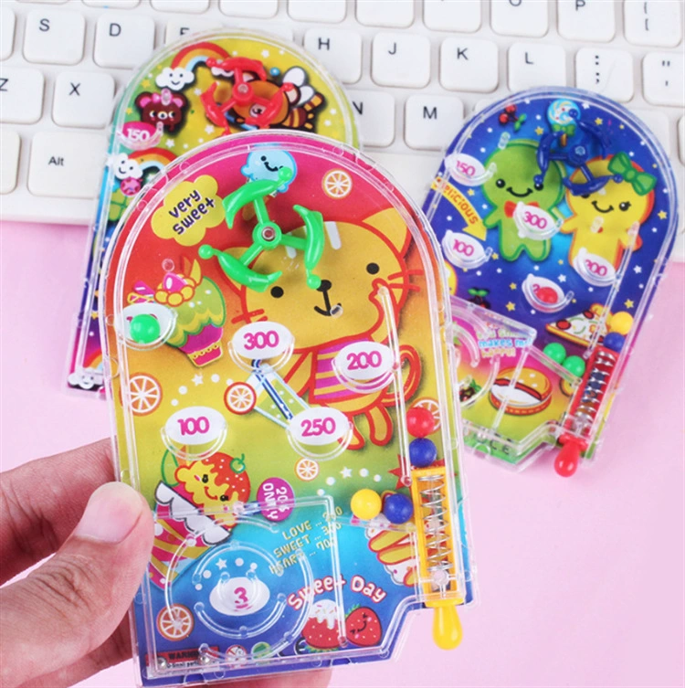 Creative children's marble board marble game cartoon handheld gaming device toy launching scoring machine leisure gift