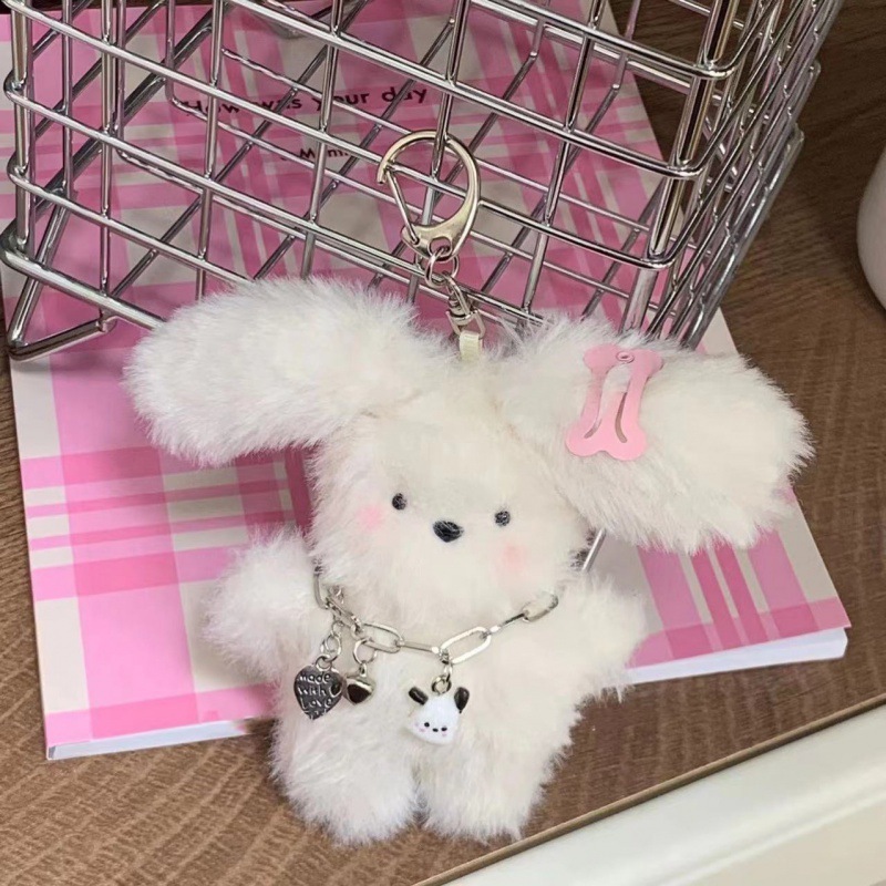 新しいかわいいパイロットの子犬のペンダントins創意的なぬいぐるみの少女の心のぬいぐるみのキーホルダー|undefined