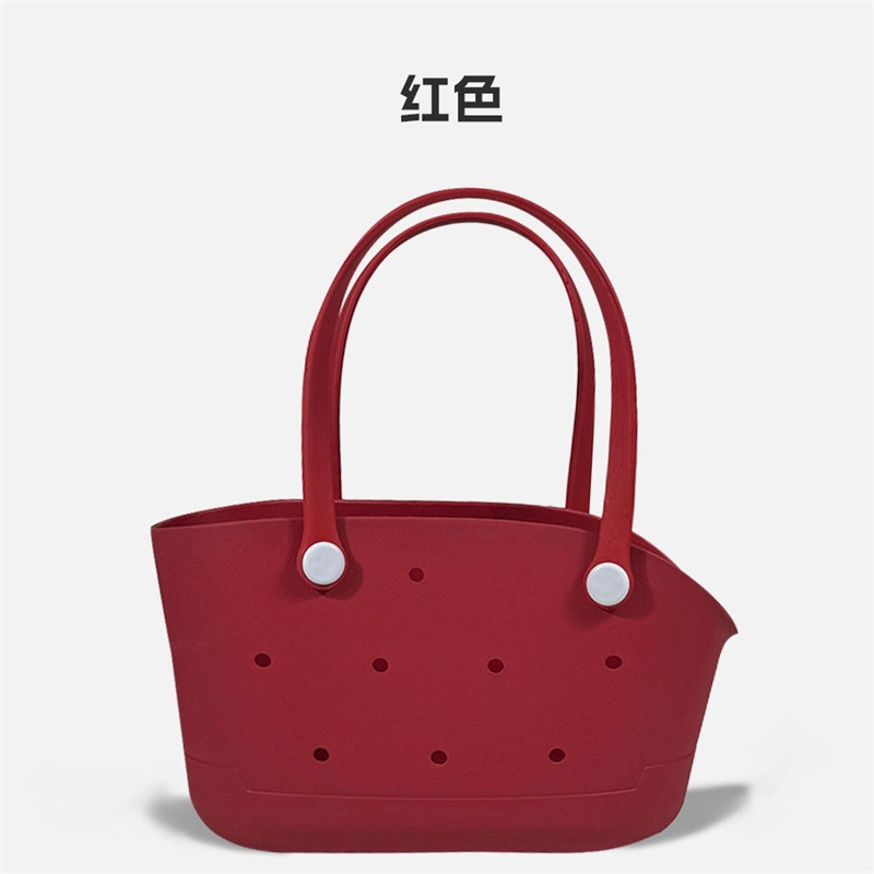 40X20X22.5cm; 빨간색; 비치백