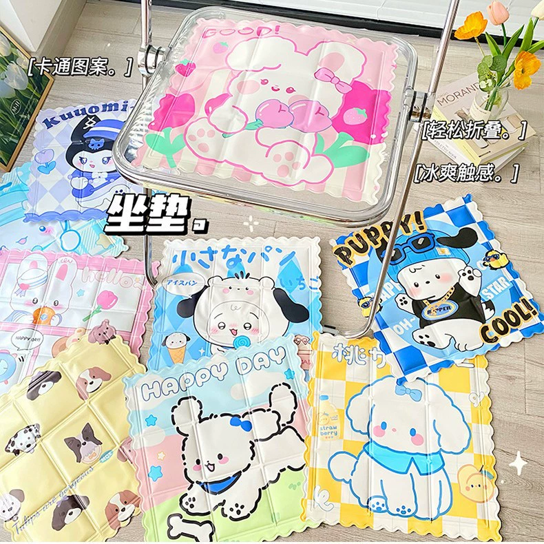 Новый коврик для льда Kapibala, креативный охлаждающий коврик для сна Labubu Pet Puppy, летний охлаждающий ледяной коврик для кошек