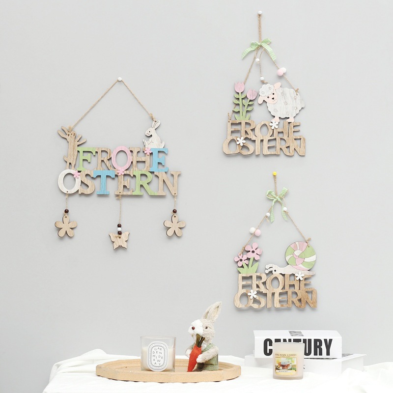 Creative painted rabbit