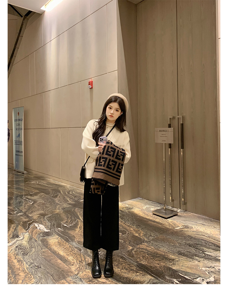 Women's Square Toe Ankle Boots With Thick Heels Martin Style_voghion.com