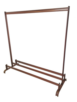 房间卧室组合落地挂衣架晾衣杆化妆间舞台房服装架耐磨牢固可移动