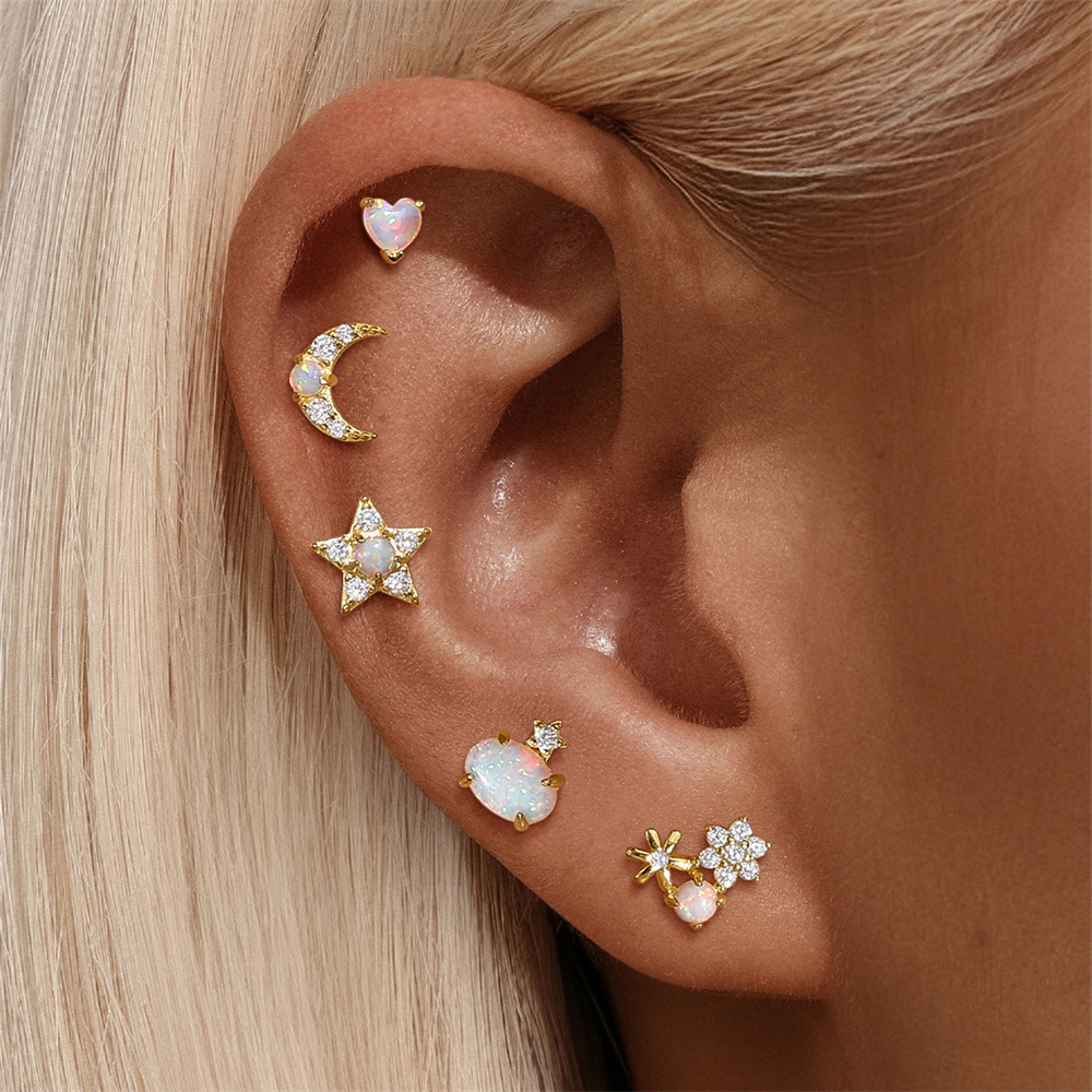 1g Weight 925 Sterling Silver Ear Needle Material Ear Studs Classification 1 Piece Quantity Daily, Street Occasion 925 Sterling Silver Material Geometric Pattern All Seasons Season Unisex Gender Plating Design Simple Style, Classic Style Style 1 Piece 925 Sterling Silver 925 Sterling Silver Earrings Geometric Ear Studs 16