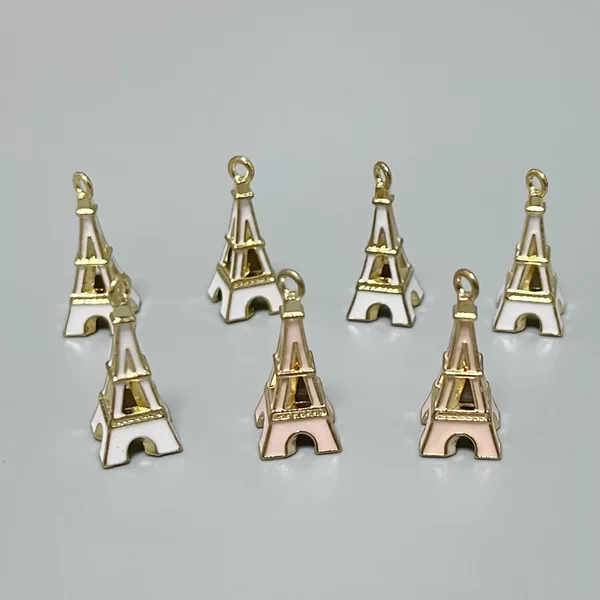 DIY Alloy Jewelry Tower Bracelet Necklace Earrings Alloy Oil Dripping Accessories Handmade DIY Material Accessories