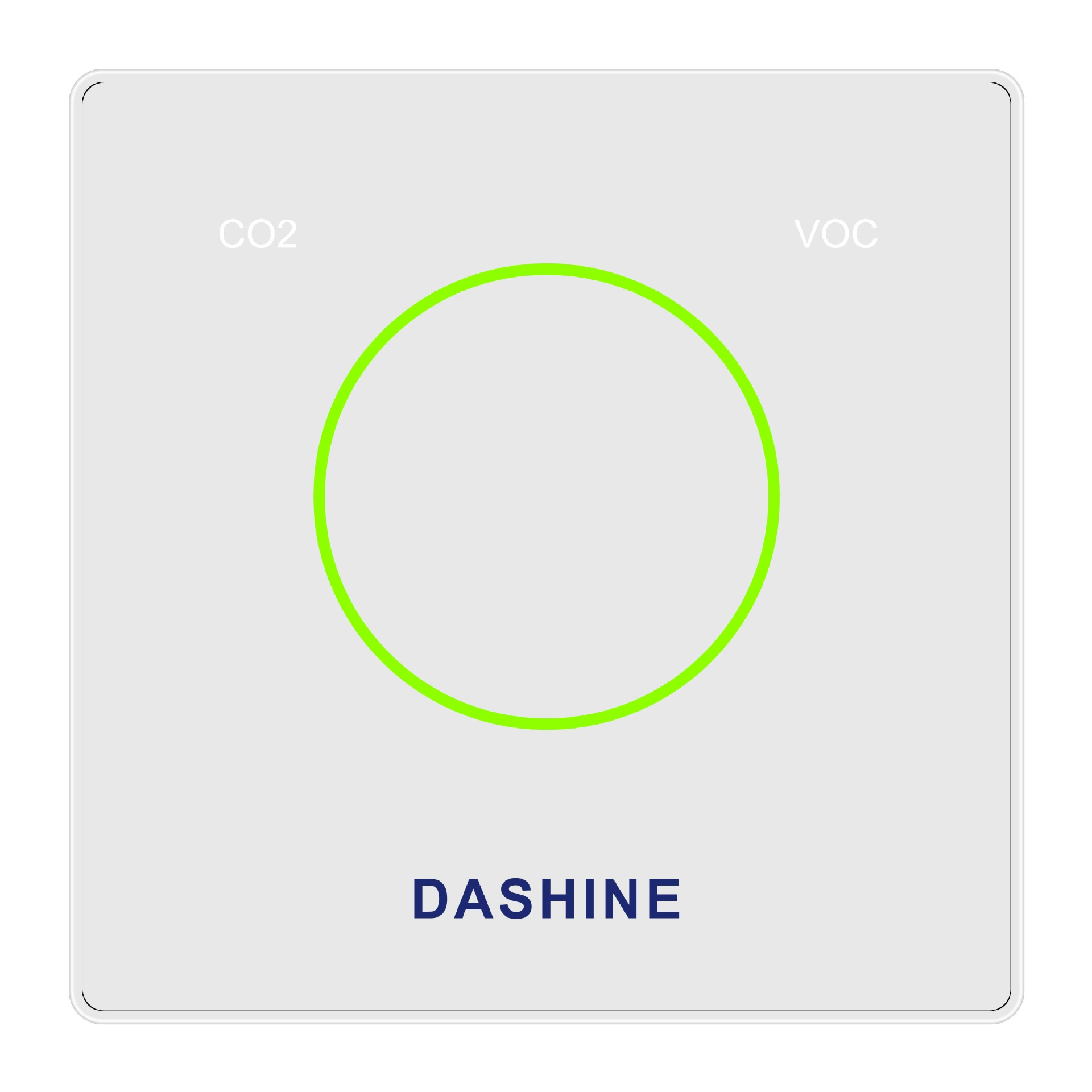 Тип 86 детектор качества воздуха Корпус температуры и влажности Корпус датчика углекислого газа источник завод