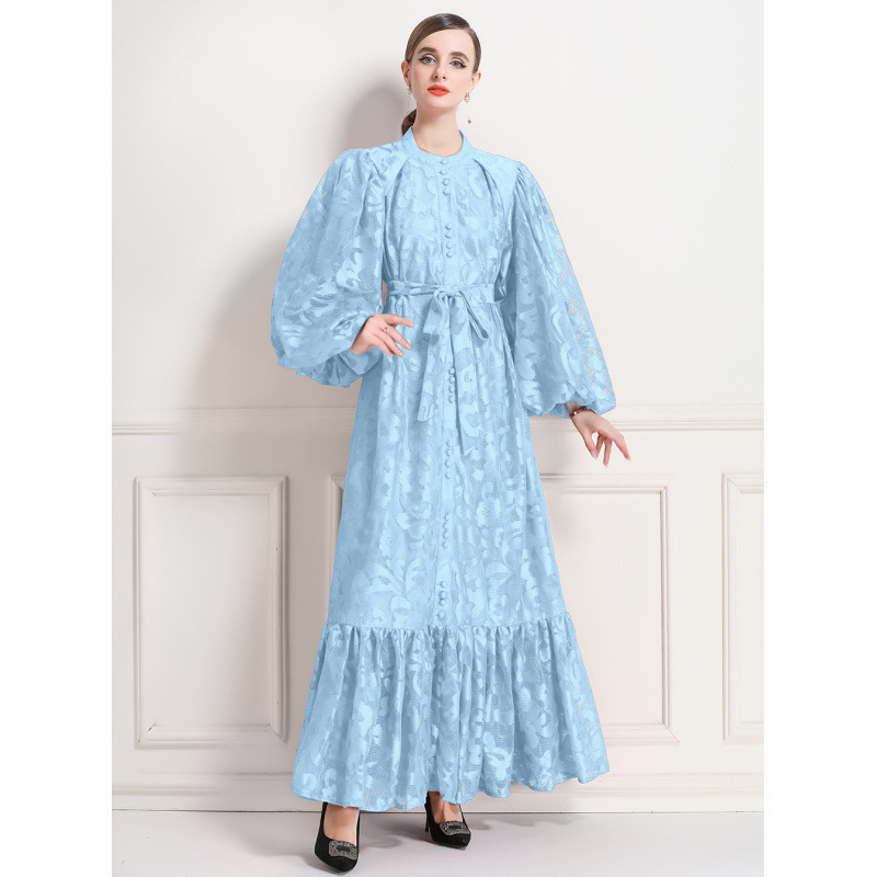 Clearance Sale ~ In-Store Withdrawal Real Photos in Stock Custom Lace Dress Extra Long Style 9928