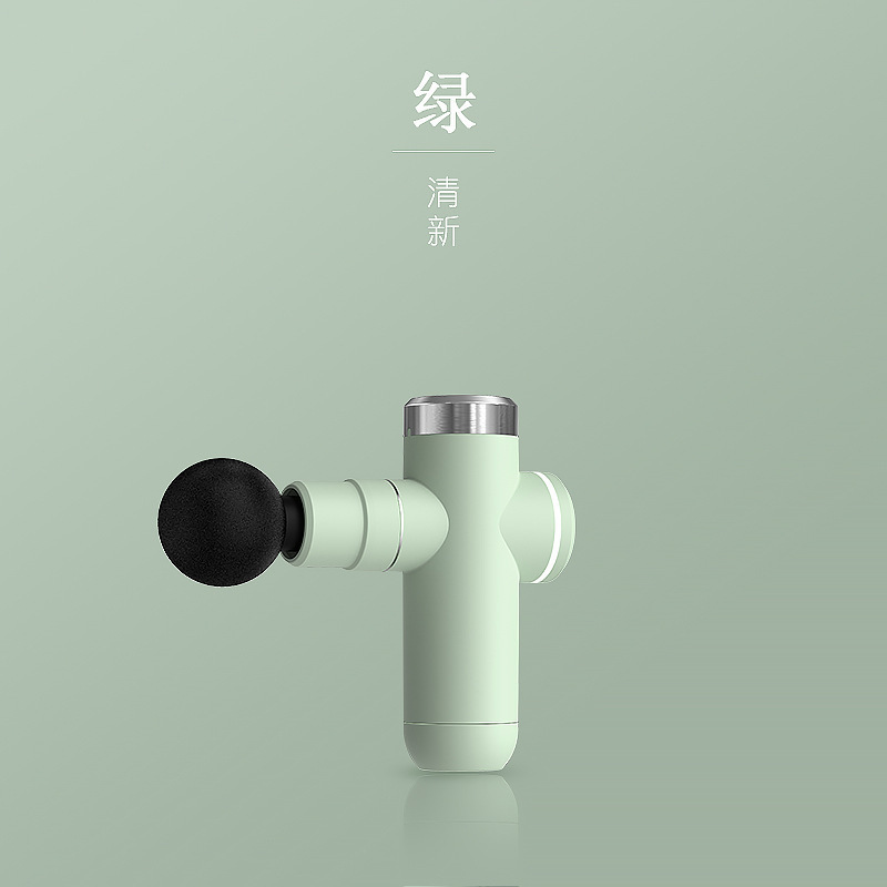 灵猫IMAO跨境迷你筋膜枪肌肉深层放松电动按摩枪振动家用颈膜枪mi