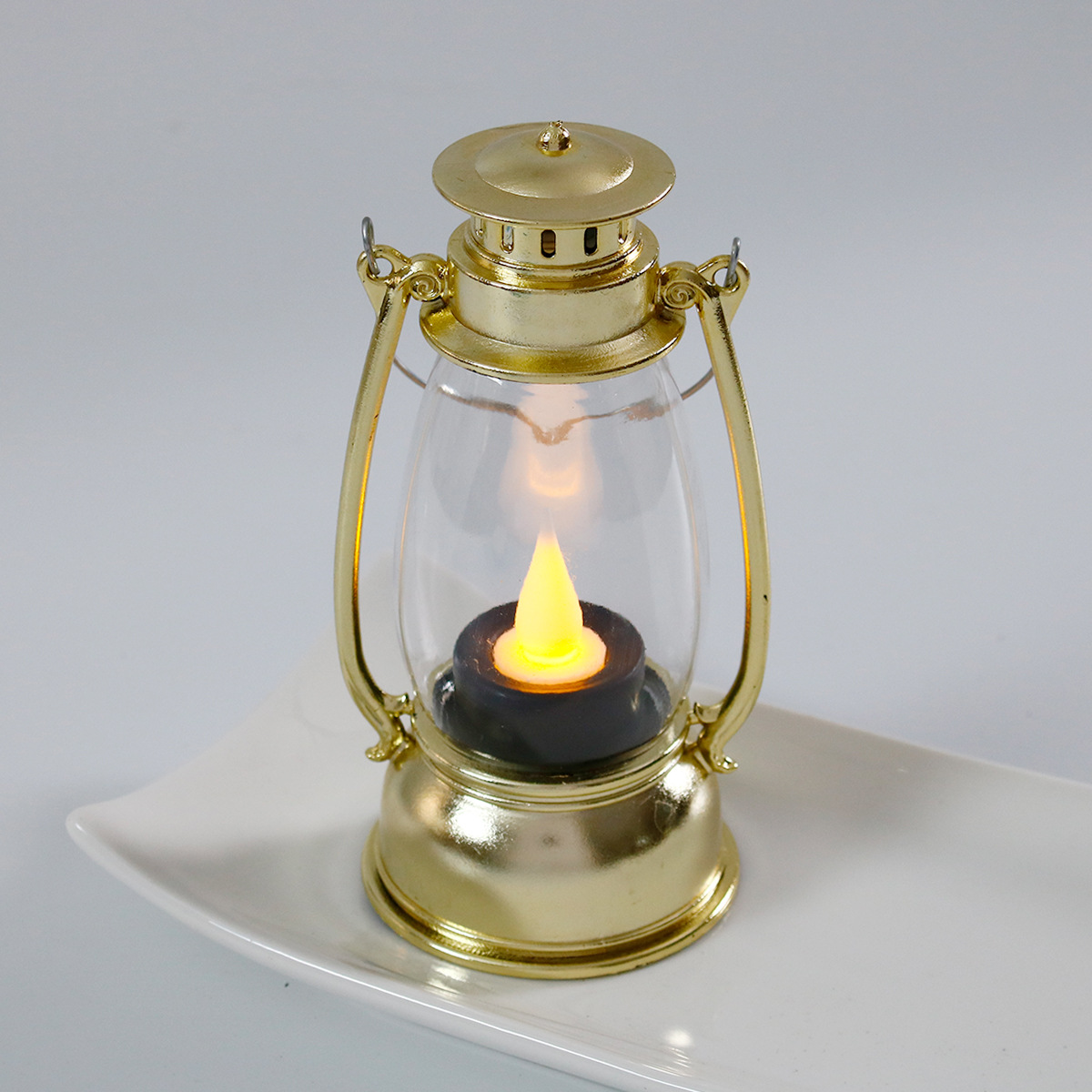 PN001 미디엄 워터드롭 휴대용 랜턴 골드