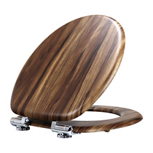 工厂直销 密度板木质MDF马桶盖 多种木纹可选