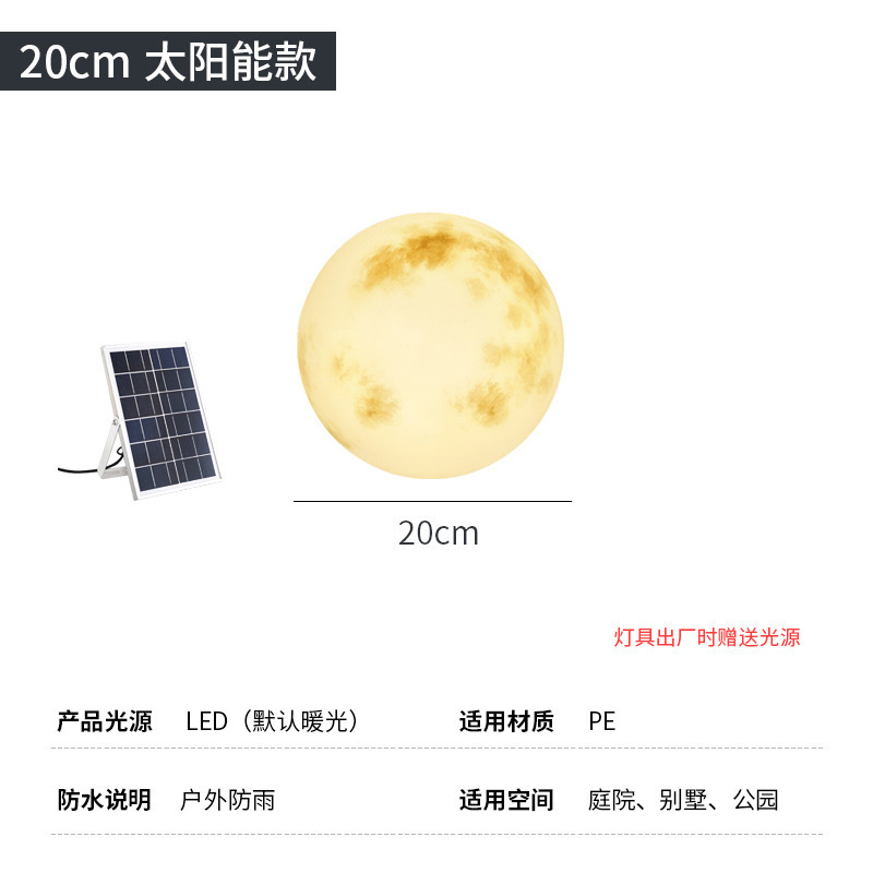 직경 20cm-태양광 모델