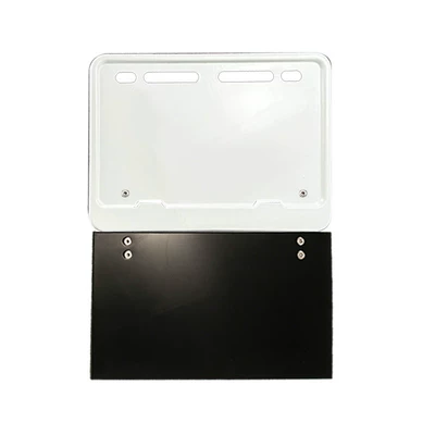 problem of mud splashing from the – Nömrə qabı - aluminum-alloy-white-foldable-mudguard-adjustable-tightnessangle
