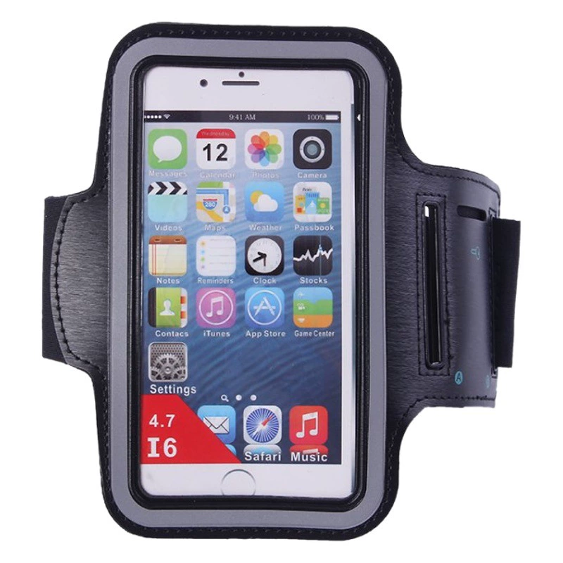 Спортивный пояс для бега на открытом воздухе, Мужская и Женская водонепроницаемая сумка для мобильного телефона, подходит для 6-дюймового ремня на руку для мобильного телефона, оборудования для ночного бега