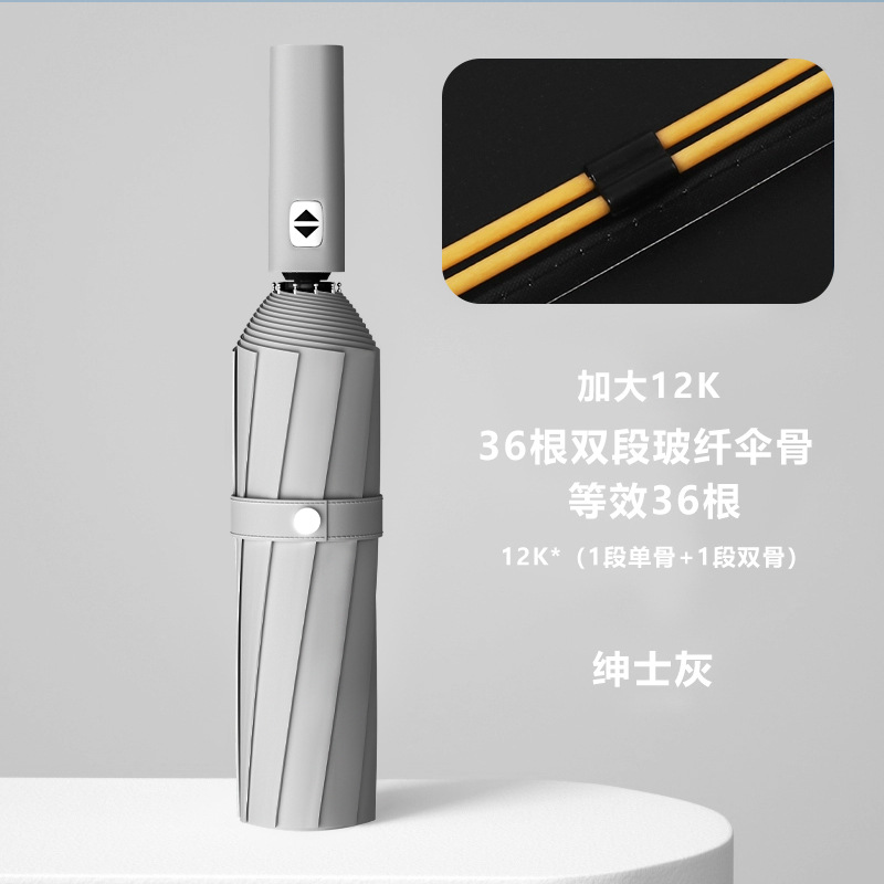 36주 등 신사 그레이