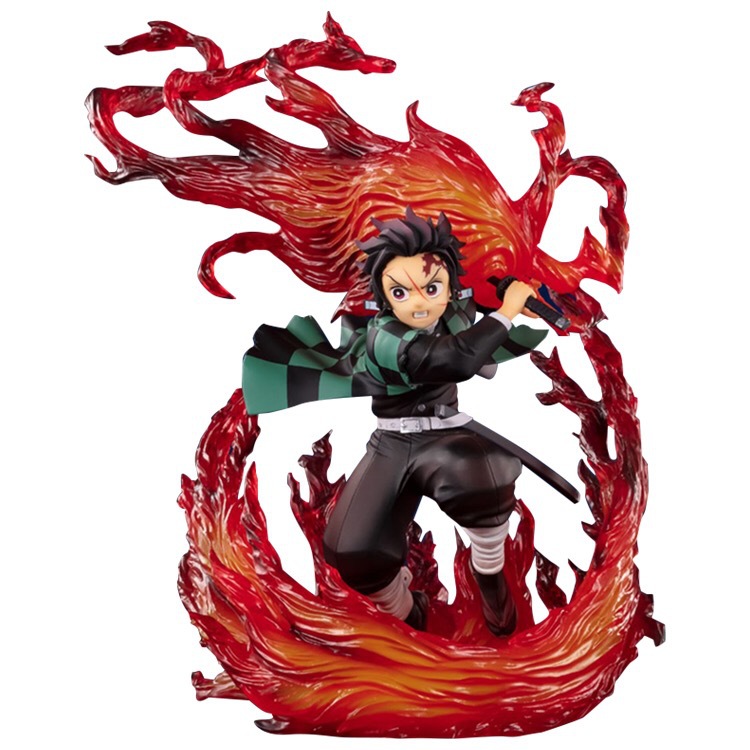 En stock FiguartsZeroFZ Ghost Blade carbón hecho a mano Zhilang fuego Dios música modelo decoración versión de alta calidad