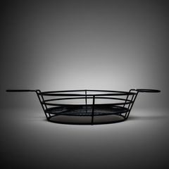 European-style ironware seasoning tray, Western dinner fried snack basket, fried chicken basket, French fry basket, creative tableware wholesale