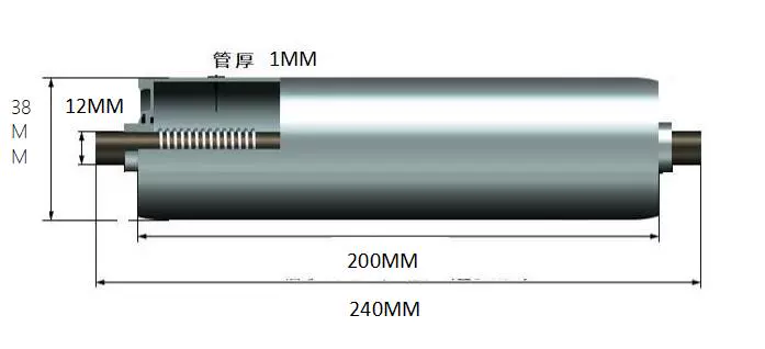 Stainless steel bracket roller non -power roller shaft holder roller roller conveyor Rolling rod flow line from dynamic roller roller