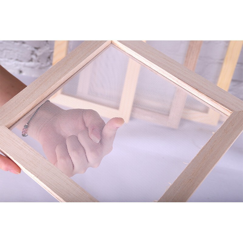 古代無垢材製紙フレームメーカー卸売パイン製紙フレーム子供 DIY 手作り紙パルプ絵画製紙フレーム|undefined